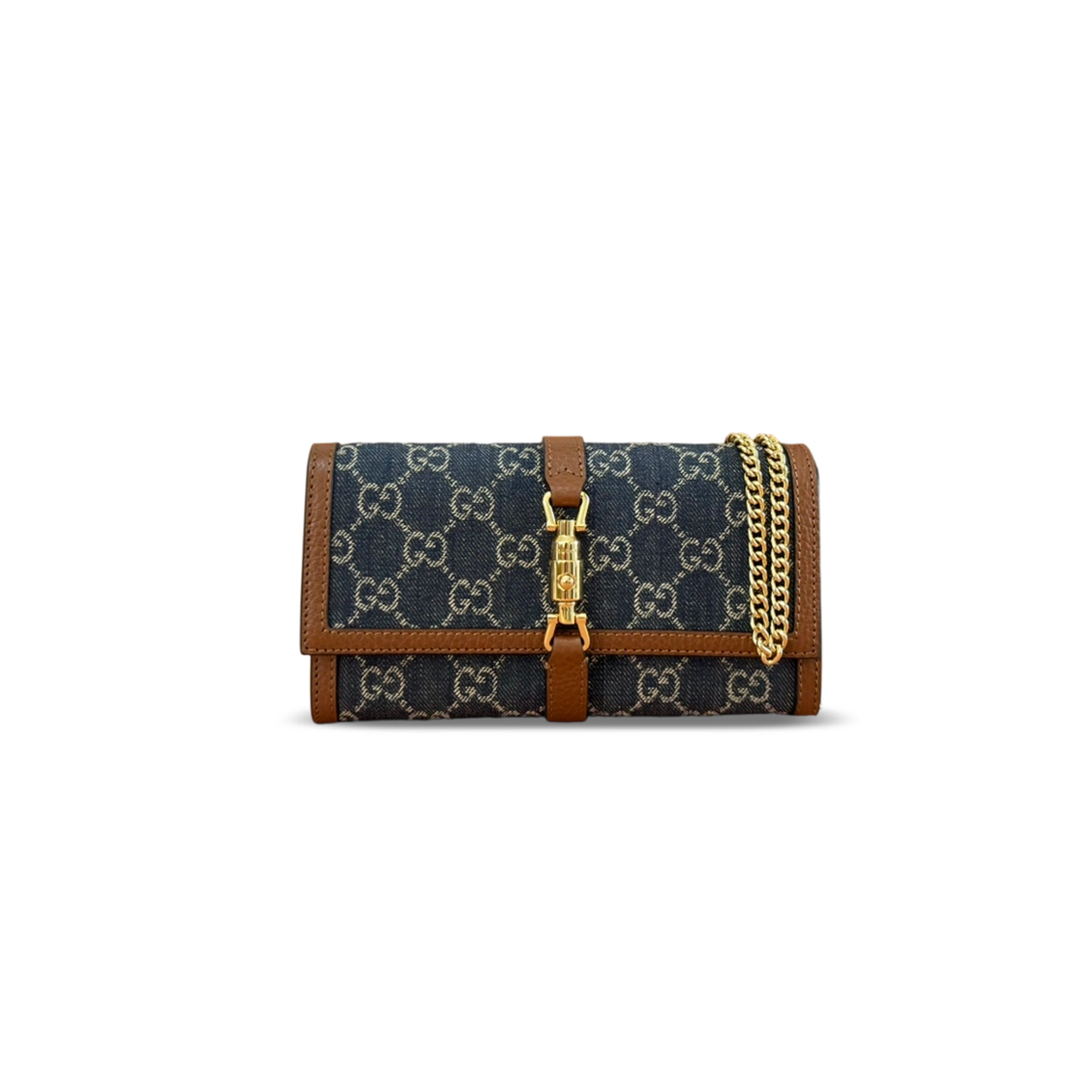 GUCCI JACKIE 1961 CHAIN WALLET 652681 (19*10*3.5cm)